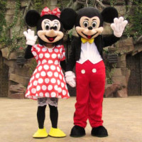 Mickey & Minnie Mouse Mascot