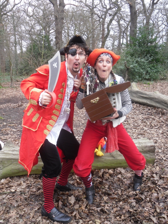 Pirate kids party entertainers