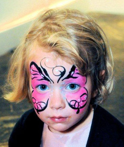 Child's face painting