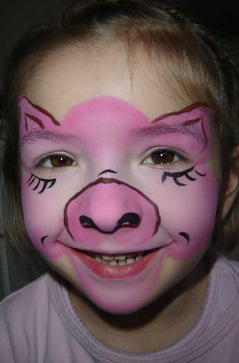 Fun face painting for kids