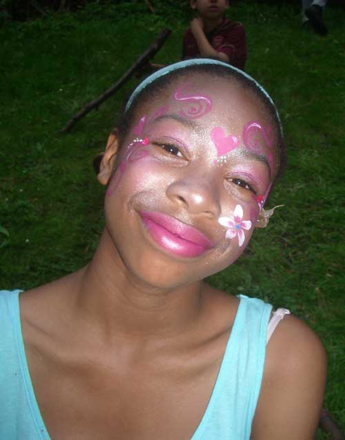Face painter for girls party