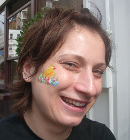 Face painting for grown ups