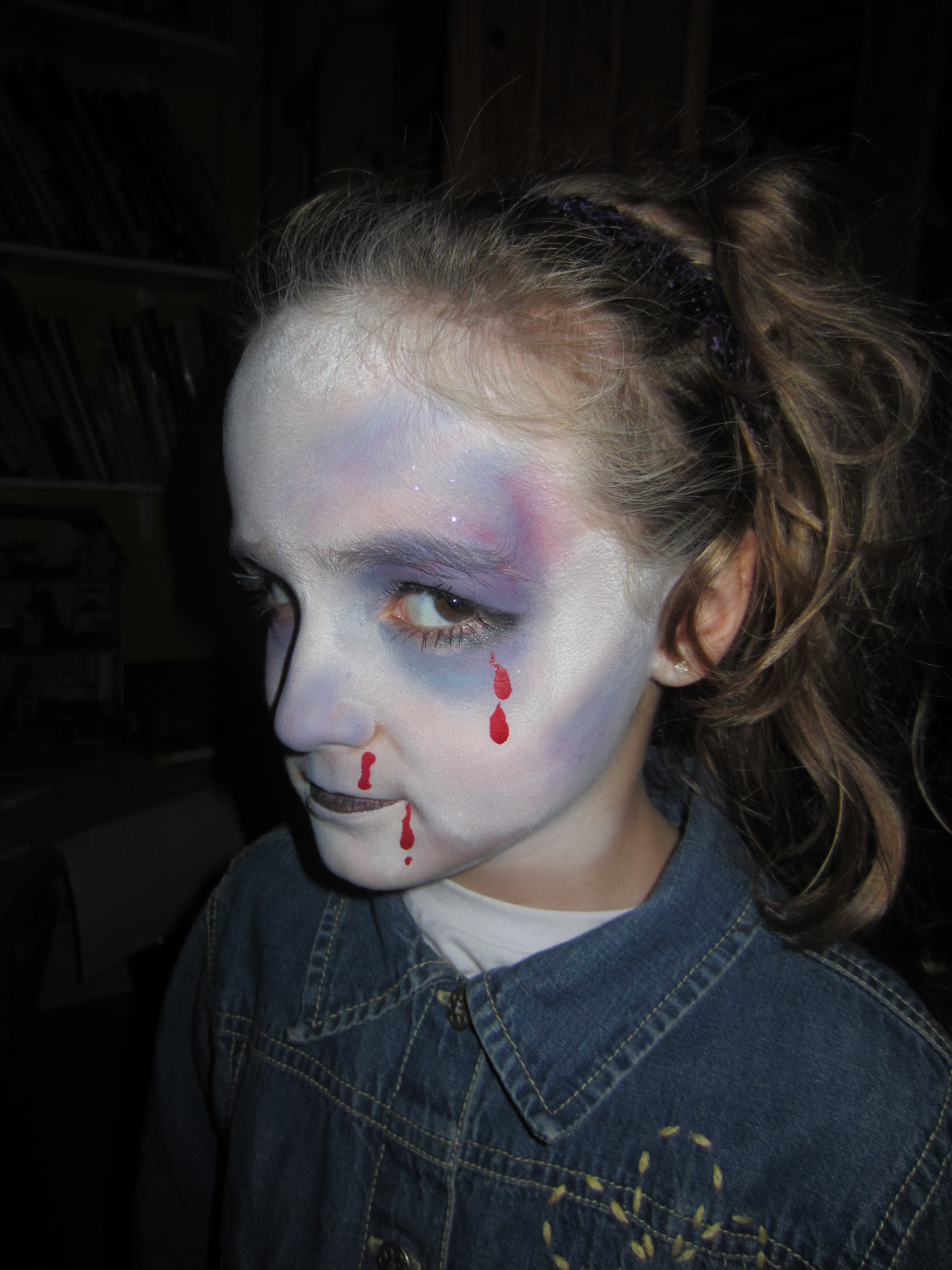 Halloween face painting for kids