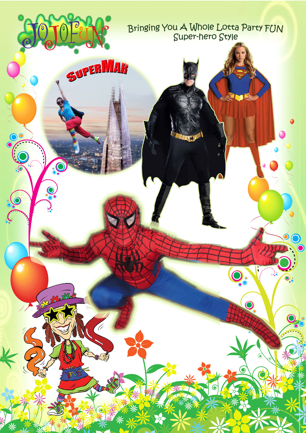 Superhero party theme