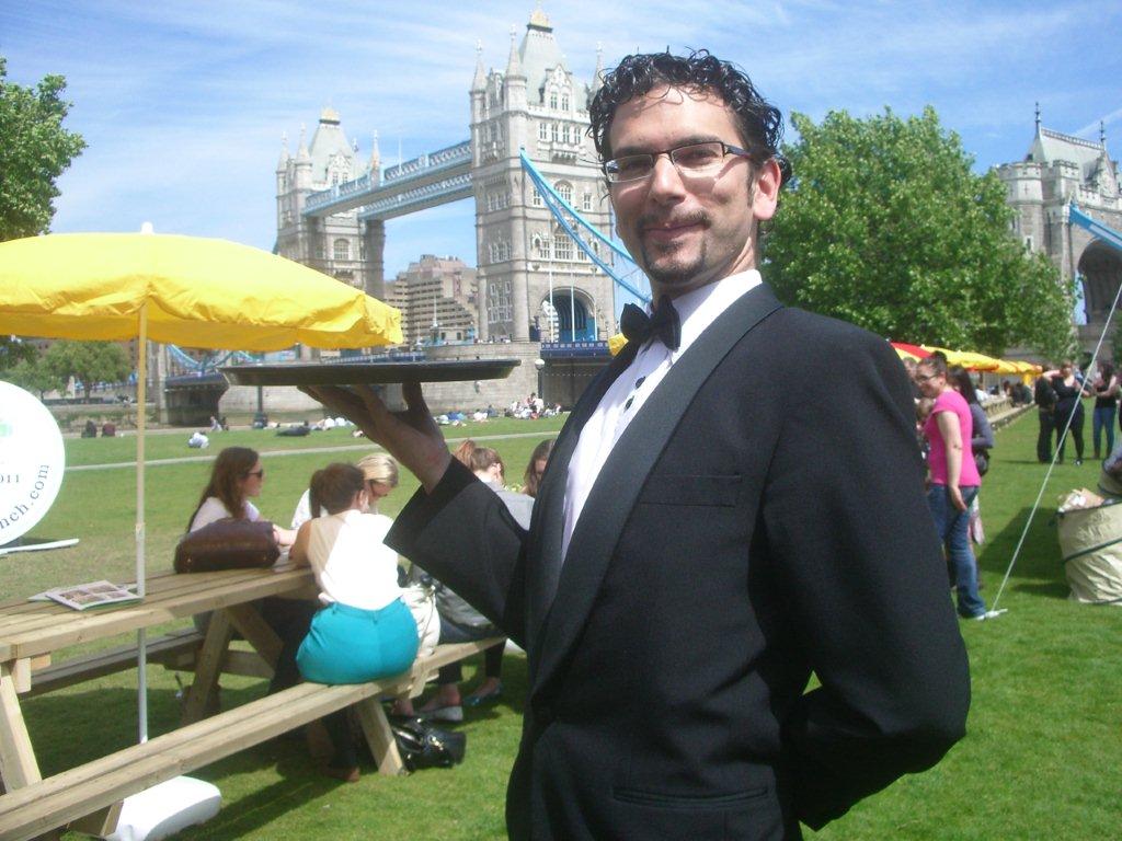 Comedy waiter London