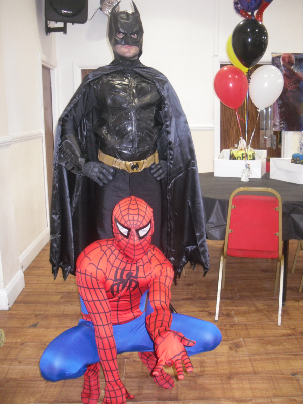 Superhero party entertainer London