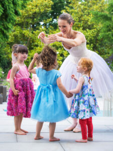 Ballerina party theme in London 8