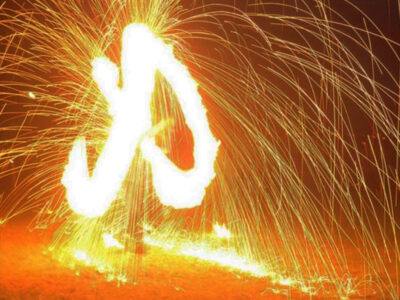 Fire wheel entertainer hire in London