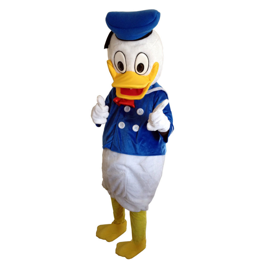 Donald Duck mascot hire London