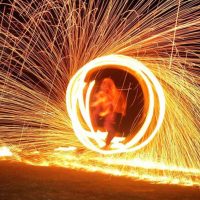 fire-wheel-entertainer-hire-london-jojofun