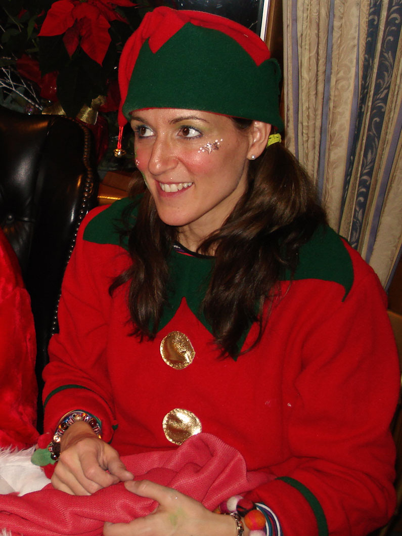 Christmas elf hire London