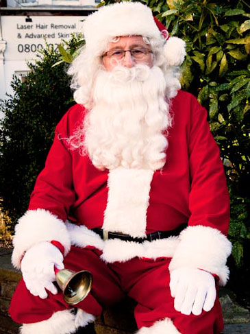 Santa Claus for Christmas party events in London