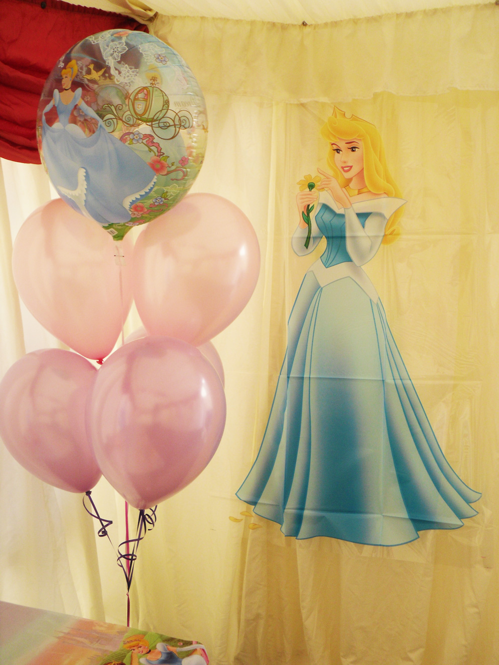 Princess party balloons London 2