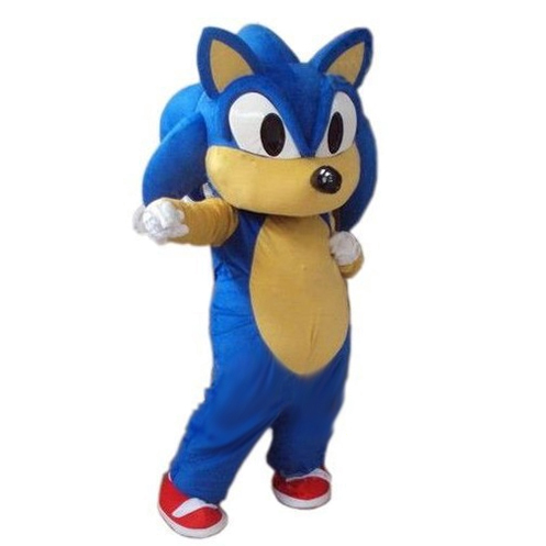 Sonic the hedgehog mascot London