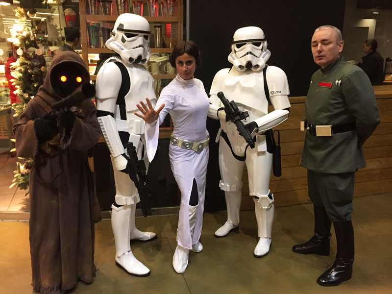 Storm Trooper Stars Wars party theme London