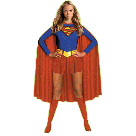 Supergirl mascot